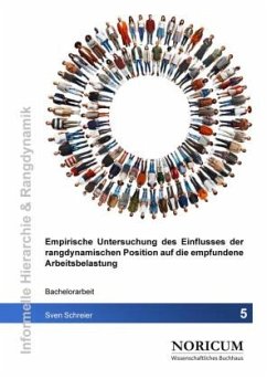 Cover Empirische Untersuchung des Einflusses der rangdynamischen Position auf die empfundene Arbeitsbelastung