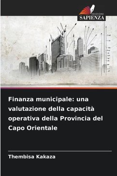 Cover Finanza municipale: una valutazione della capacità operativa della Provincia del Capo Orientale
