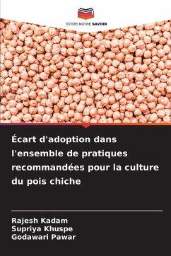 Cover Écart d'adoption dans l'ensemble de pratiques recommandées pour la culture du pois chiche