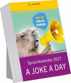 Cover Langenscheidt Sprachkalender A Joke a Day 2027