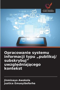 Cover Opracowanie systemu informacji typu 