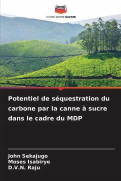 Cover Potentiel de séquestration du carbone par la canne à sucre dans le cadre du MDP