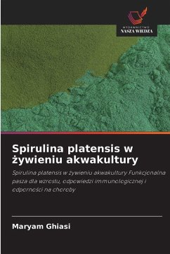 Cover Spirulina platensis w ¿ywieniu akwakultury