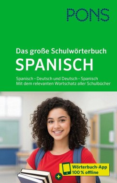 Cover PONS Das große Schulwörterbuch Spanisch