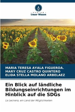 Cover Ein Blick auf ländliche Bildungseinrichtungen im Hinblick auf die SDGs