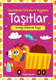 Cikartmali Stickerli Tasitlar Boyama Kitabi