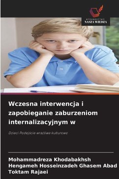 Cover Wczesna interwencja i zapobieganie zaburzeniom internalizacyjnym w