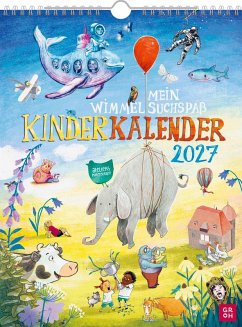 Cover Wandkalender 2027: Mein Wimmel-Suchspaß Kinderkalender
