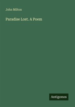 Cover Paradise Lost. A Poem