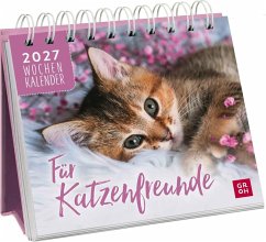 Cover Mini-Wochenkalender 2027: Für Katzenfreunde