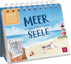 Mini-Wochenkalender 2027: MEER ist Balsam für die Seele - Rosenbusch, Ella Mini-Wochenkalender 2027: MEER ist Balsam für die Seele - Rosenbusch, Ella