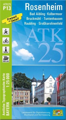 Cover ATK25-P13 Rosenheim (Amtliche Topographische Karte 1:25000)