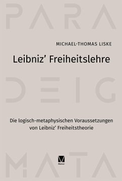 Cover Leibniz' Freiheitslehre