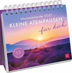 Cover Wochenkalender 2027: Kleine Atempausen für dich