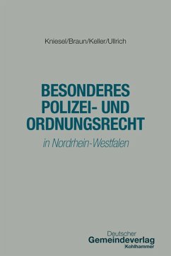 Cover Besonderes Polizei- und Ordnungsrecht
