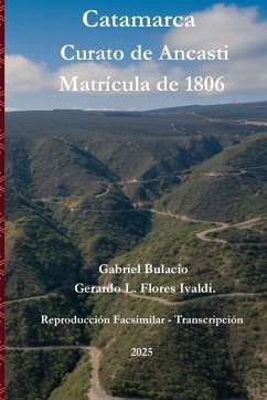 Cover Catamarca Curato de Ancasti Matricula 1806