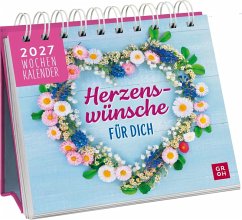 Cover Mini-Wochenkalender 2027: Herzenswünsche für dich