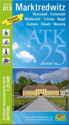 Cover ATK25-D13 Marktredwitz (Amtliche Topographische Karte 1:25000)