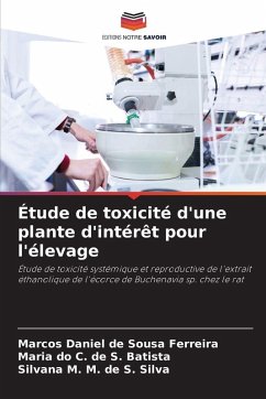 Cover Étude de toxicité d'une plante d'intérêt pour l'élevage