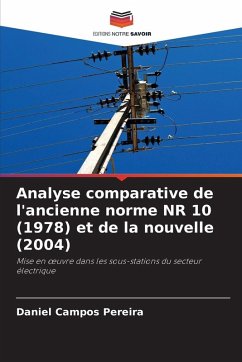Cover Analyse comparative de l'ancienne norme NR 10 (1978) et de la nouvelle (2004)