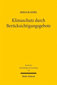 Cover Klimaschutz durch Berücksichtigungsgebote
