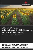 A look at rural educational institutions in terms of the SDGs