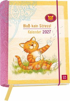 Cover Buchkalender 2027: Om-Katze: Bloß kein Stress!