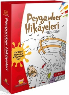 Peygamber Hikayeleri Boyama Kitaplari Seti 13 Kitap - Piskin, Sebnem