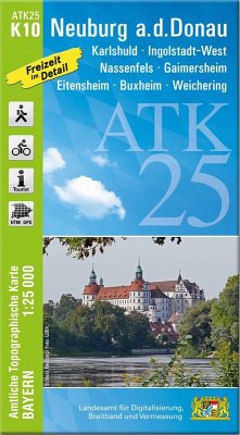 Cover ATK25-K10 Neuburg a.d.Donau (Amtliche Topographische Karte 1:25000)