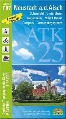 Cover ATK25-F07 Neustadt a.d.Aisch (Amtliche Topographische Karte 1:25000)