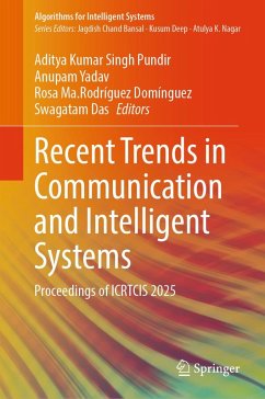 Cover Recent Trends in Communication and Intelligent Systems (eBook, PDF)