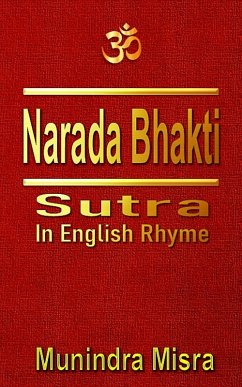 Cover Narada Bhakti Sutra in English rhyme (eBook, ePUB)