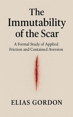 The Immutability of the Scar (eBook, ePUB) - Gordon, Elias