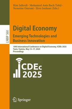 Cover Digital Economy. Emerging Technologies and Business Innovation (eBook, PDF)
