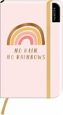 myNOTES Notizbuch A6: No rain, no rainbows   (Restauflage)