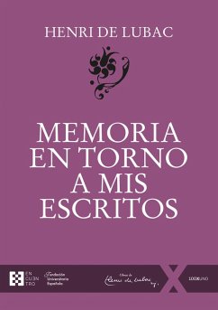 Cover Memoria en torno a mis escritos (eBook, ePUB)