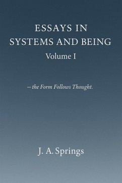 Cover Essays in Systems and Being (eBook, ePUB)