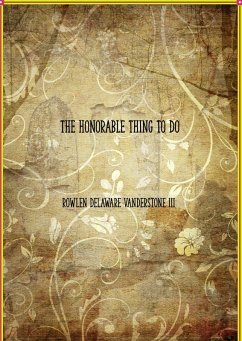 Cover The Honorable Thing to Do (eBook, ePUB)