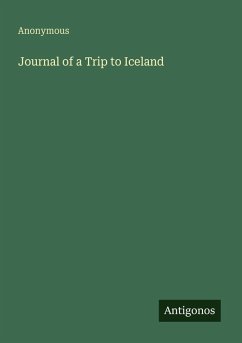 Cover Journal of a Trip to Iceland