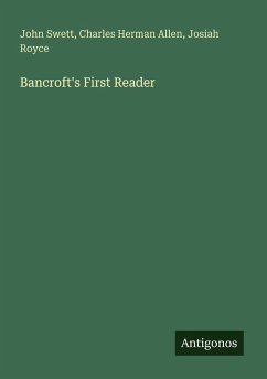 Cover Bancroft's First Reader