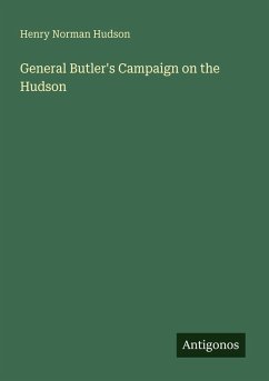 Cover General Butler's Campaign on the Hudson