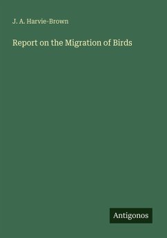 Cover Report on the Migration of Birds