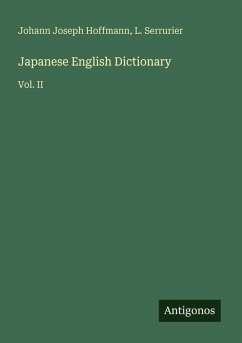 Cover Japanese English Dictionary