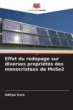 Cover Effet du redopage sur diverses propriétés des monocristaux de MoSe2