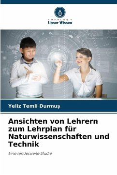 Cover Ansichten von Lehrern zum Lehrplan für Naturwissenschaften und Technik