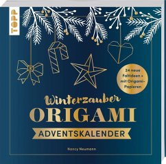 Cover Winterzauber. Origami-Adventskalender.