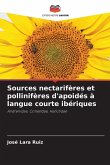 Sources nectarifères et pollinifères d'apoidés à langue courte ibériques