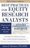 Best Practices for Equity Research Analysts (eBook, ePUB)