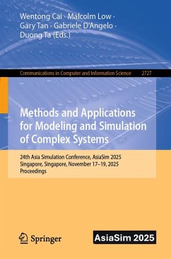 Cover Methods and Applications for Modeling and Simulation of Complex Systems (eBook, PDF)