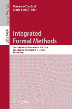 Cover Integrated Formal Methods (eBook, PDF)